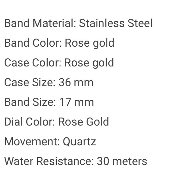 Movado Bold Rose Gold Women’s Watch - Picture 8 of 8